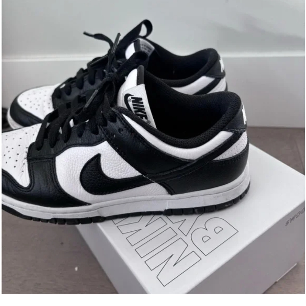Nike By Mike- Panda Dunks Black and White Sneakers